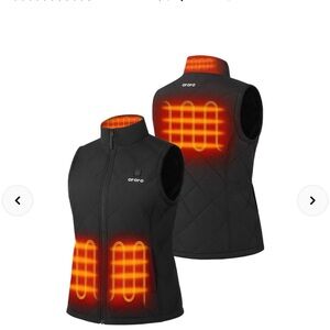 Ororo 🔥 Heated 🔥 Quilted Vest in Black (lightweight, women’s SMALL)